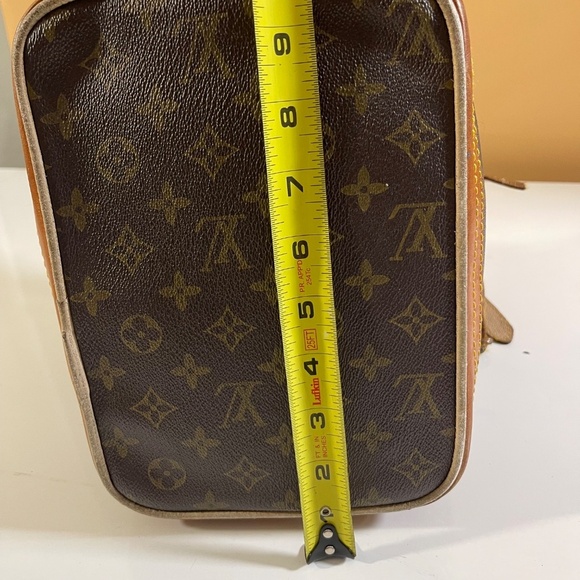 Vintage Louis Vuitton Brown Monogram Bag - Picture 9 of 10
